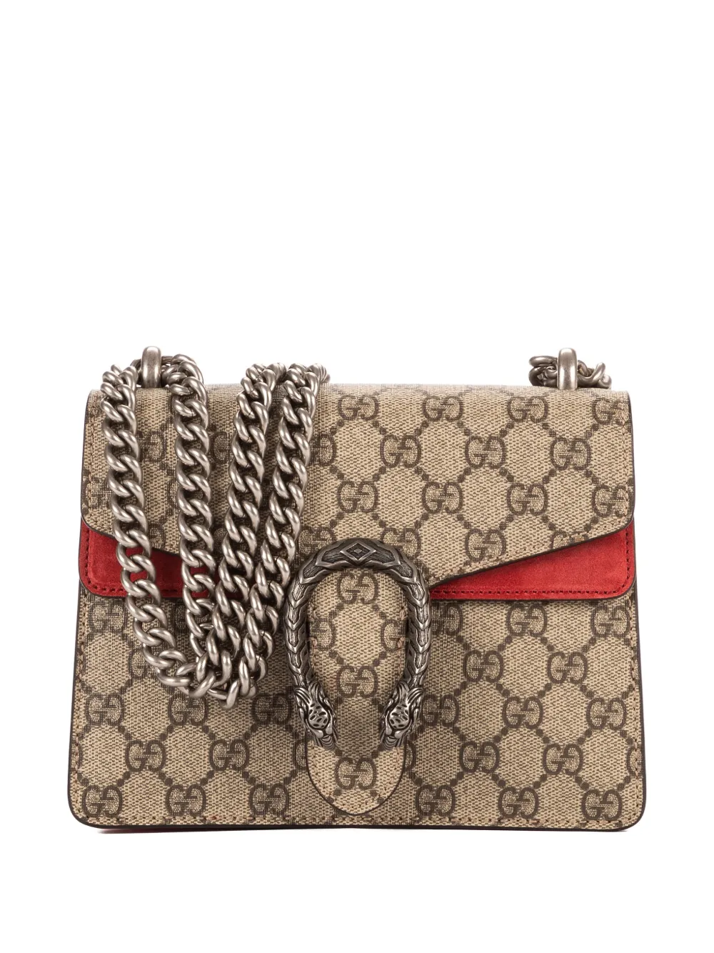 Gucci Pre-Owned mini Dionysus gg-pattern shouder bag - Toni neutri