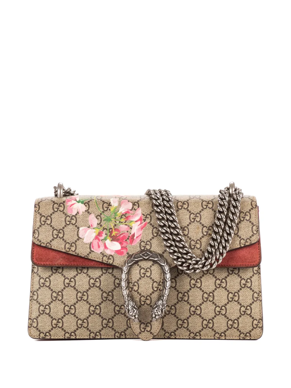 Gucci Pre-Owned small Dionysus Blooms floral-print shoulder bag - Toni neutri