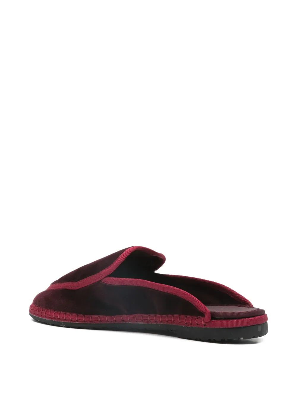  Flabelus Bruna Mules - Red 