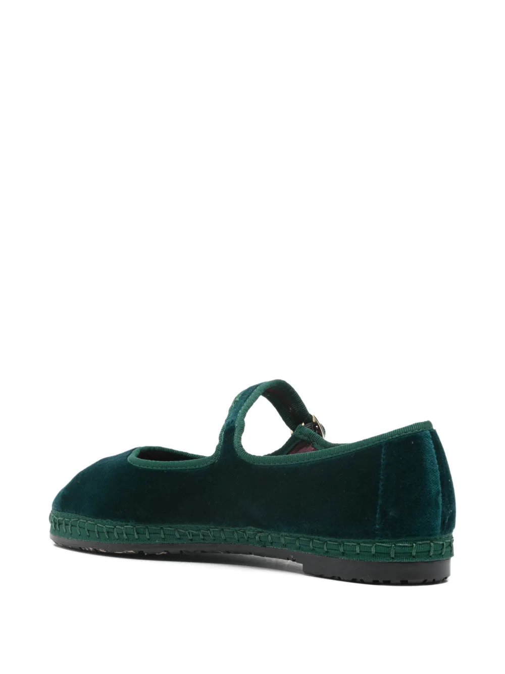  Flabelus Leonor Ballet Flats - Green 
