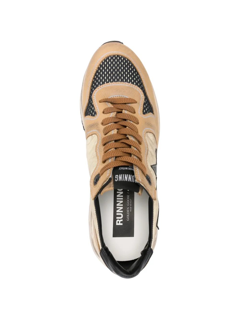 Golden Goose Sneakers met ster-applicatie Beige