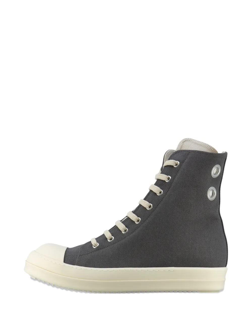 Rick Owens DRKSHDW High-top sneakers met ringlets Grijs