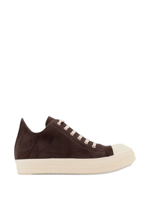 Rick Owens ramones brushed sneakers