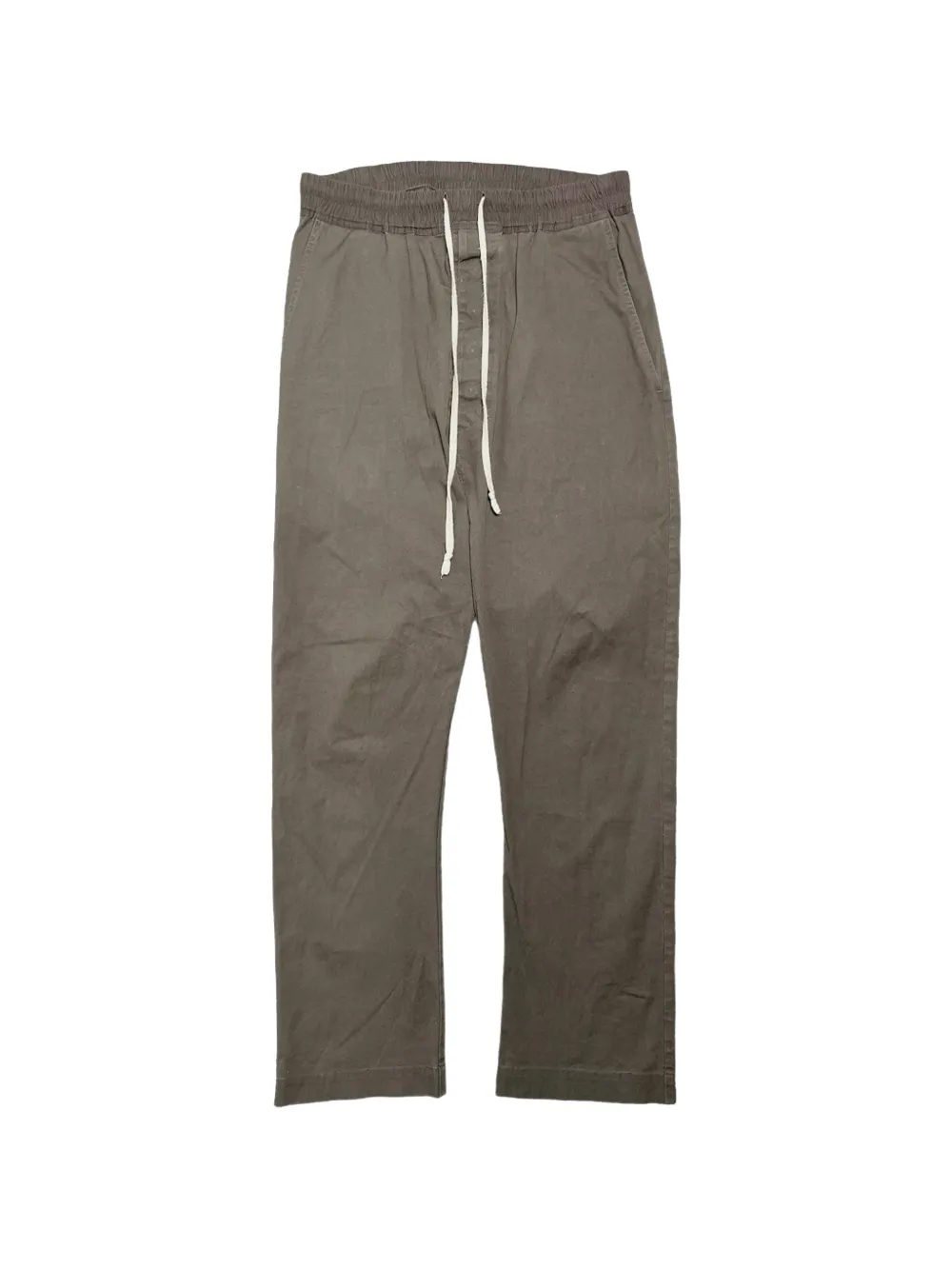 Rick Owens DRKSHDW Dirt Berlin broek met trekkoord Grijs