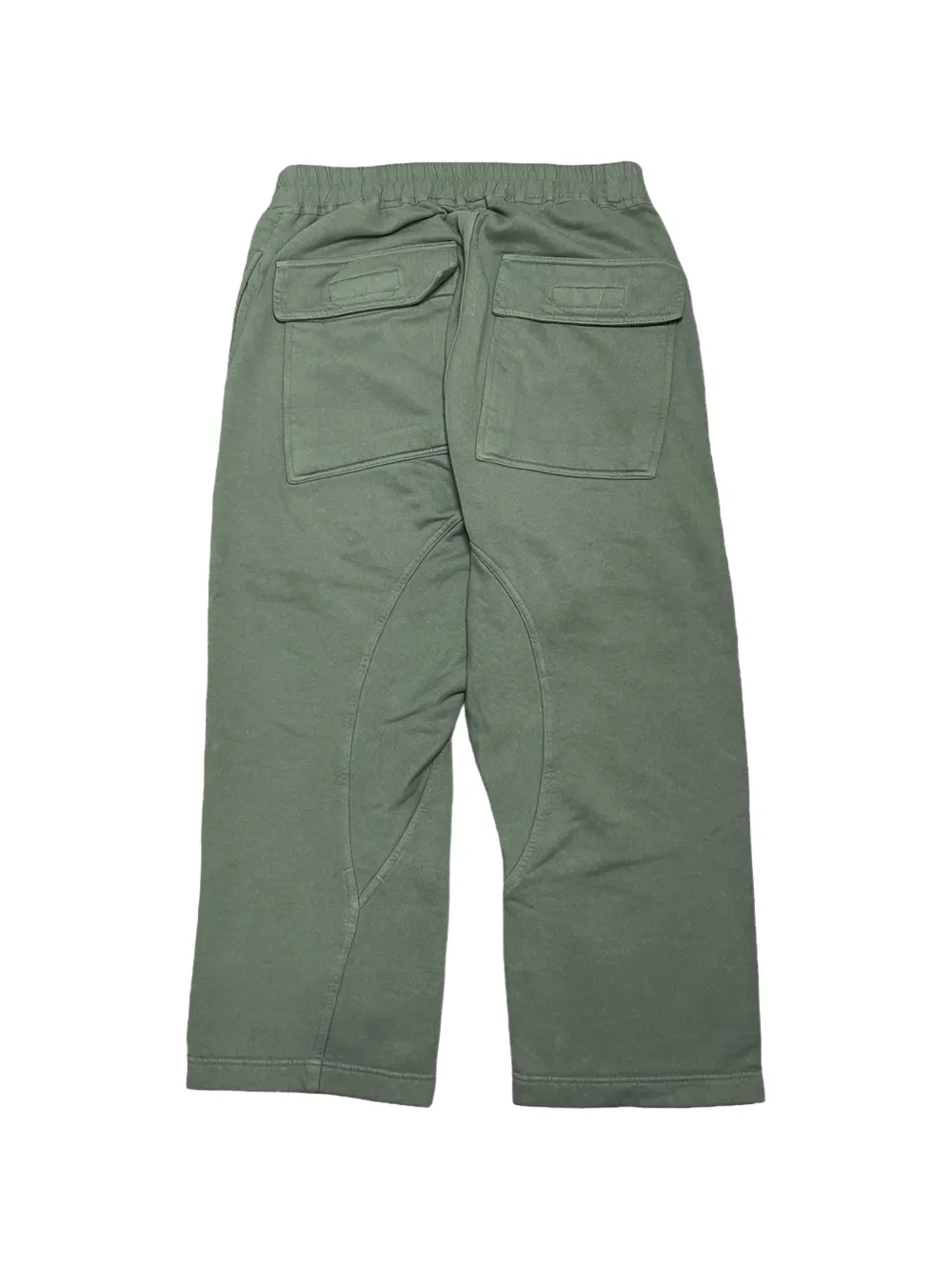 Rick Owens DRKSHDW Prisoner straight broek Groen