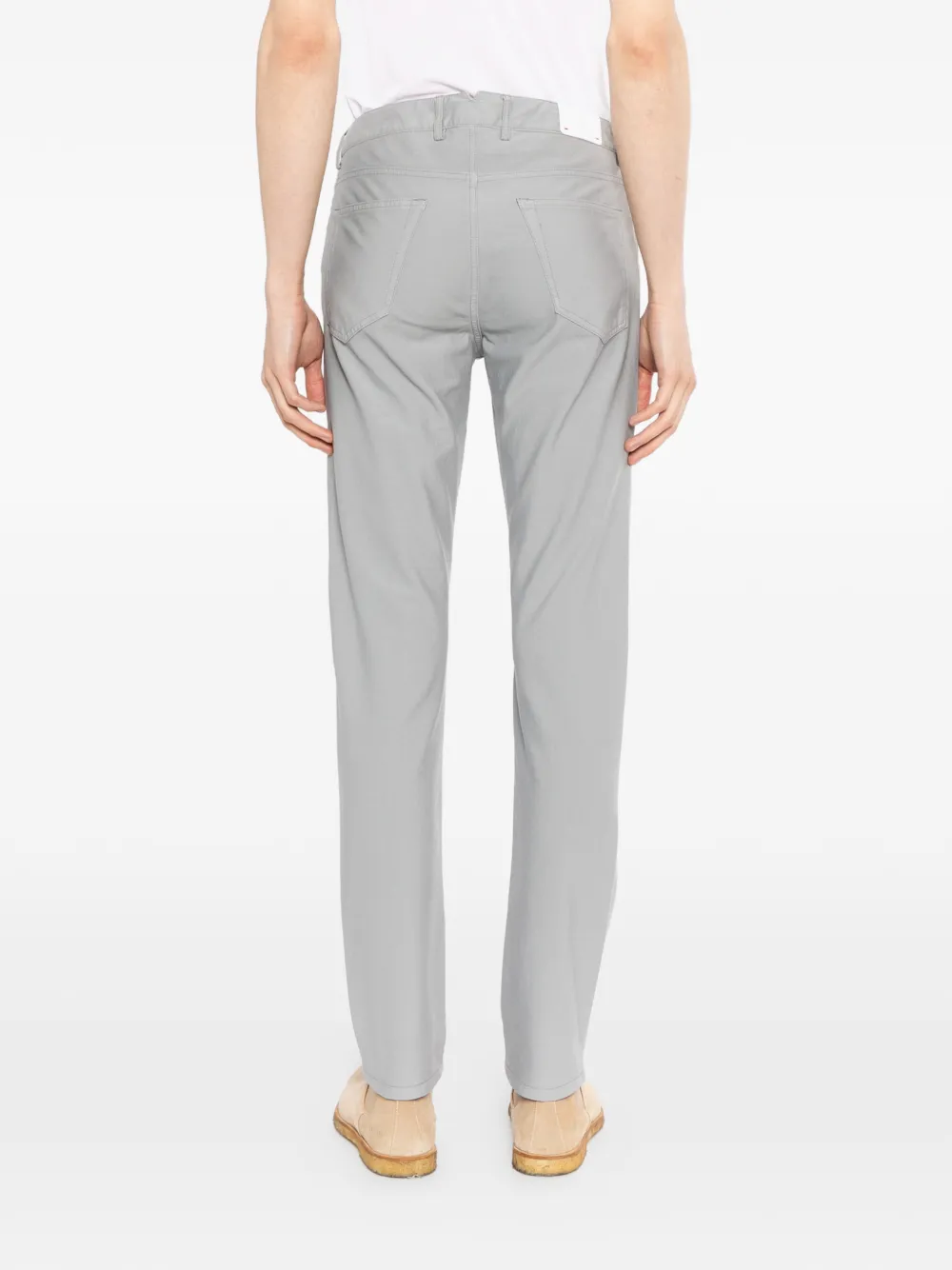 Eleventy Straight broek Grijs