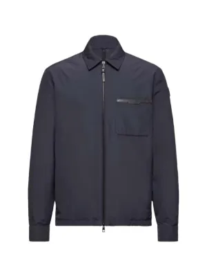 Moncler ジップアップ ジャケット | ブルー | FARFETCH JP