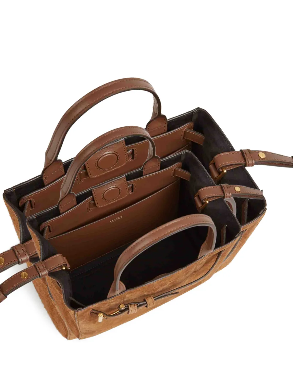 TOM FORD Audrey shopper met gespdetail Bruin