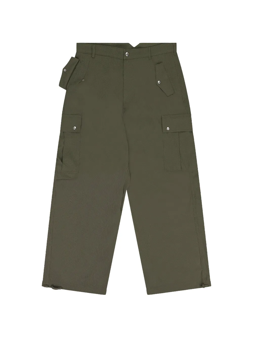 RHUDE cargo wide-leg trousers - Verde