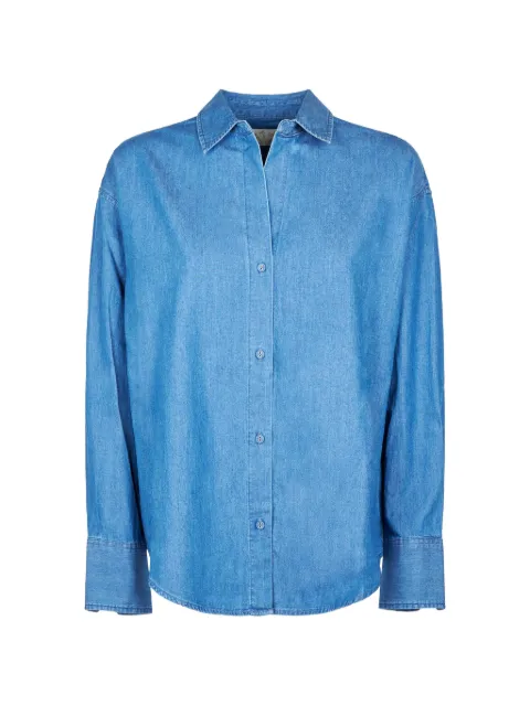 MC2 Saint Barth chemise en coton à logo brodé
