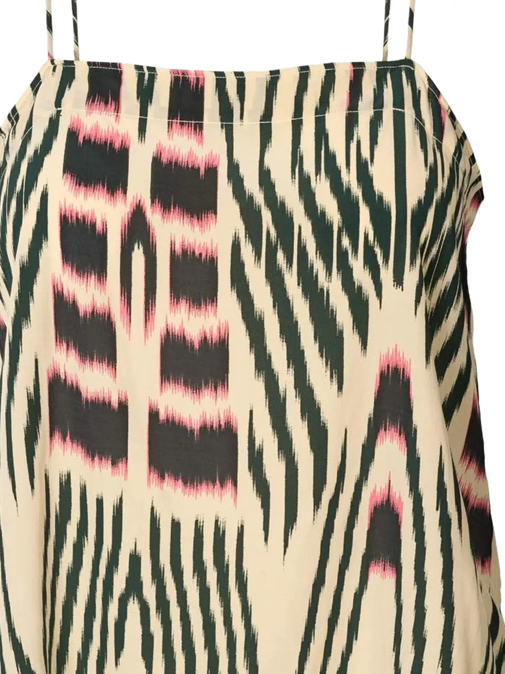  Rabens Saloner Karis Patterned Tank Top - Neutrals 