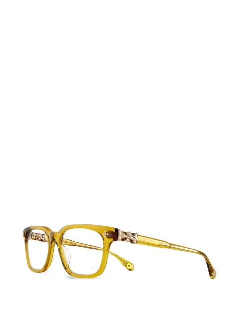 Chrome Hearts Coxuckersquare-frame glasses