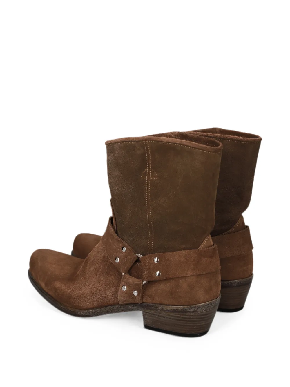 Premiata harness suede boots Bruin