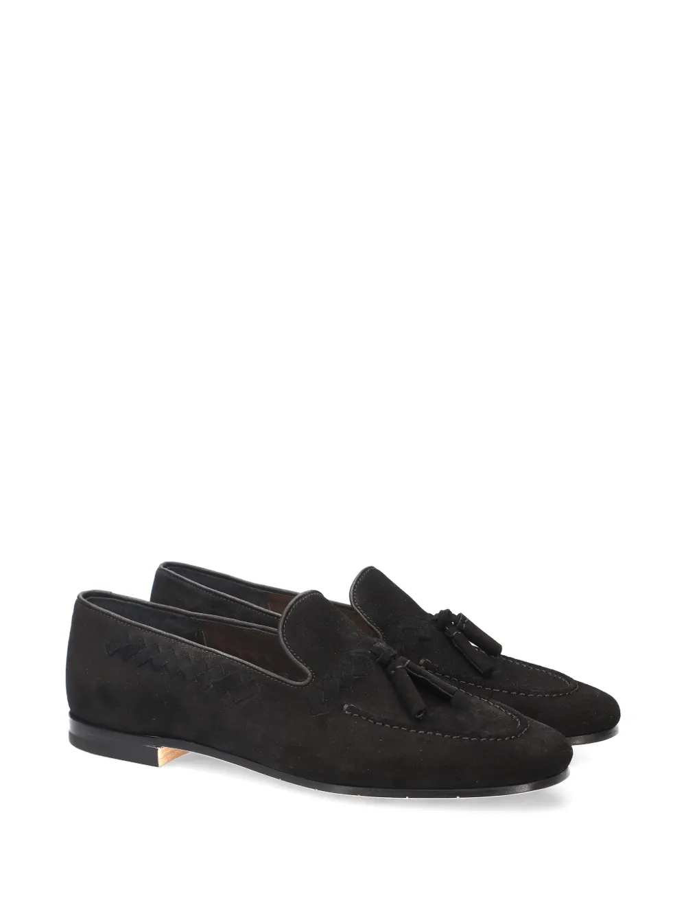 Premiata Leren loafers Zwart