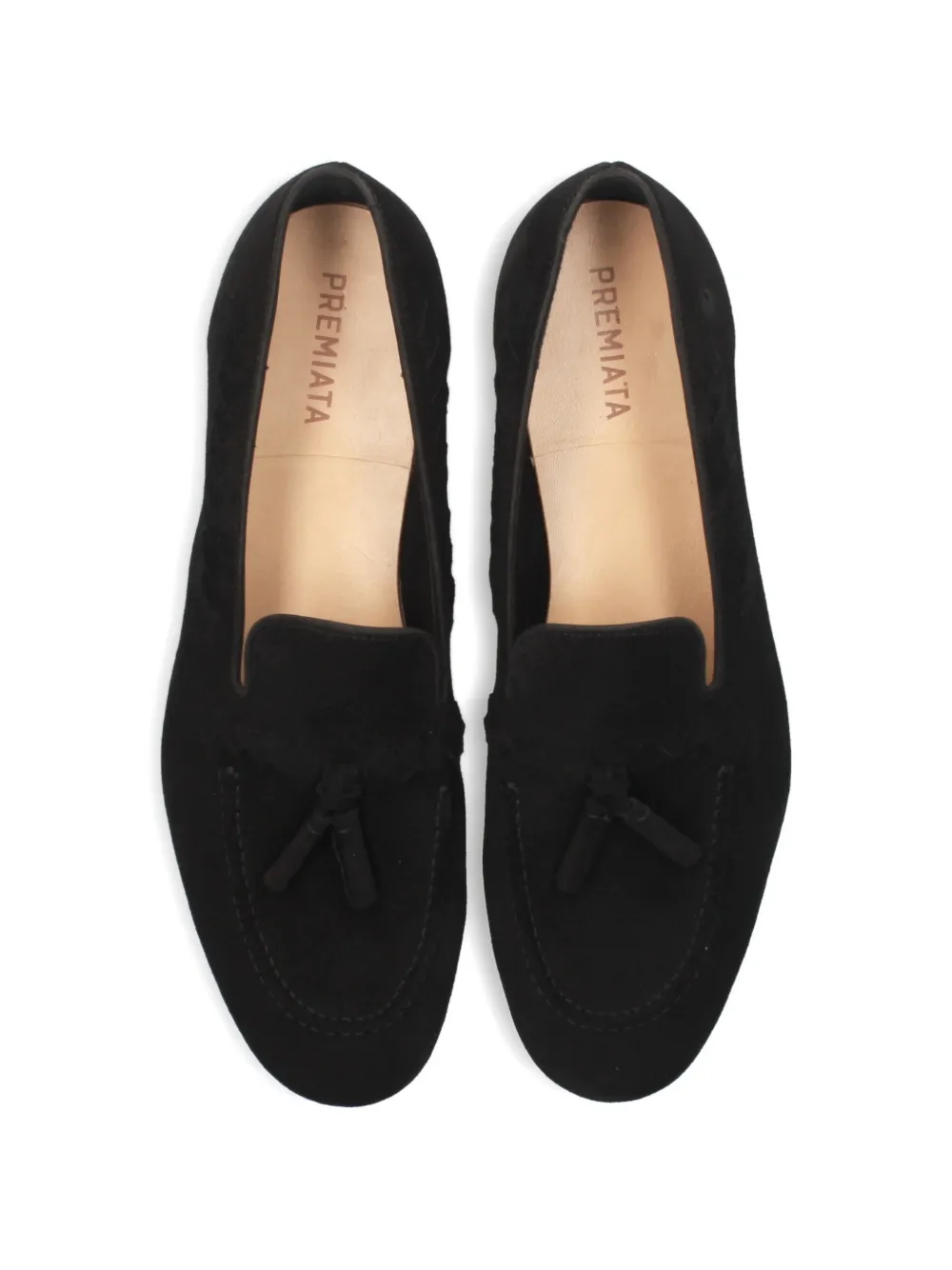 Premiata Leren loafers Zwart