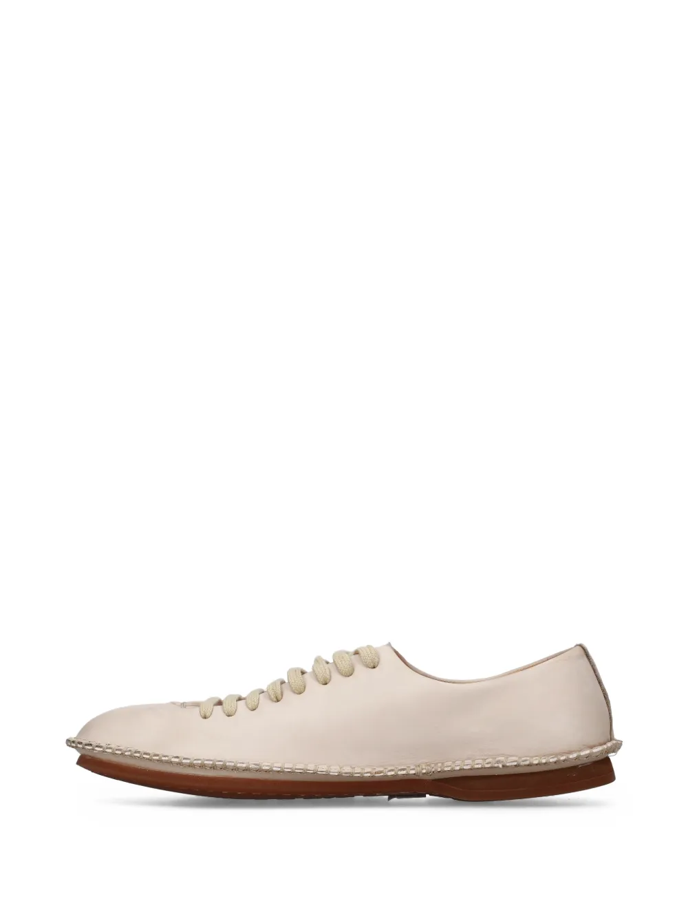 Premiata Sneakers met gestikte veters Beige