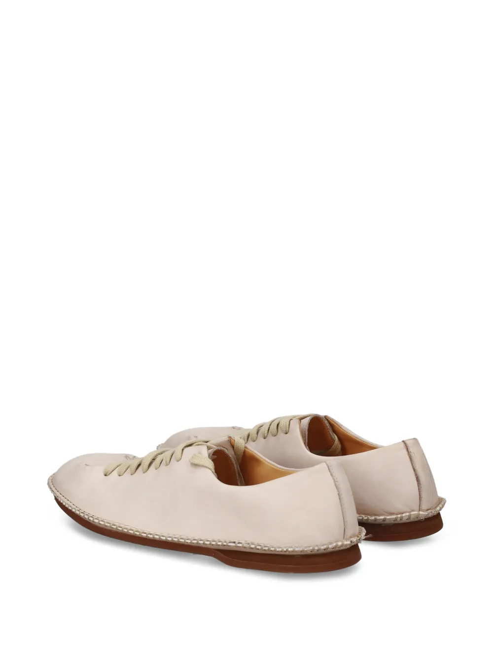 Premiata Sneakers met gestikte veters Beige
