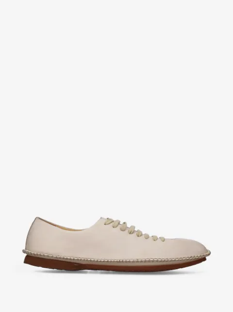 Premiata lace-up stitched sneakers