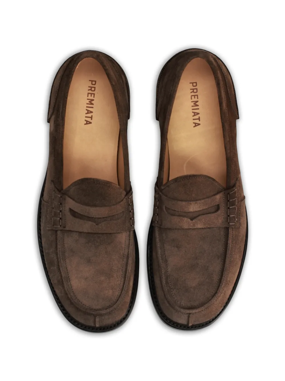 Premiata Leren loafers Bruin