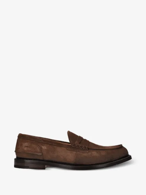 Premiata mocasines de piel