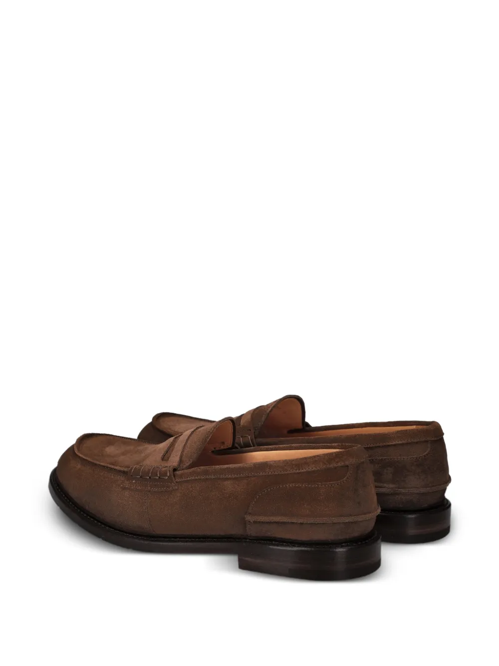 Premiata Leren loafers Bruin