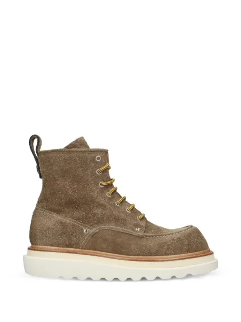 Premiata lace-up leather boots