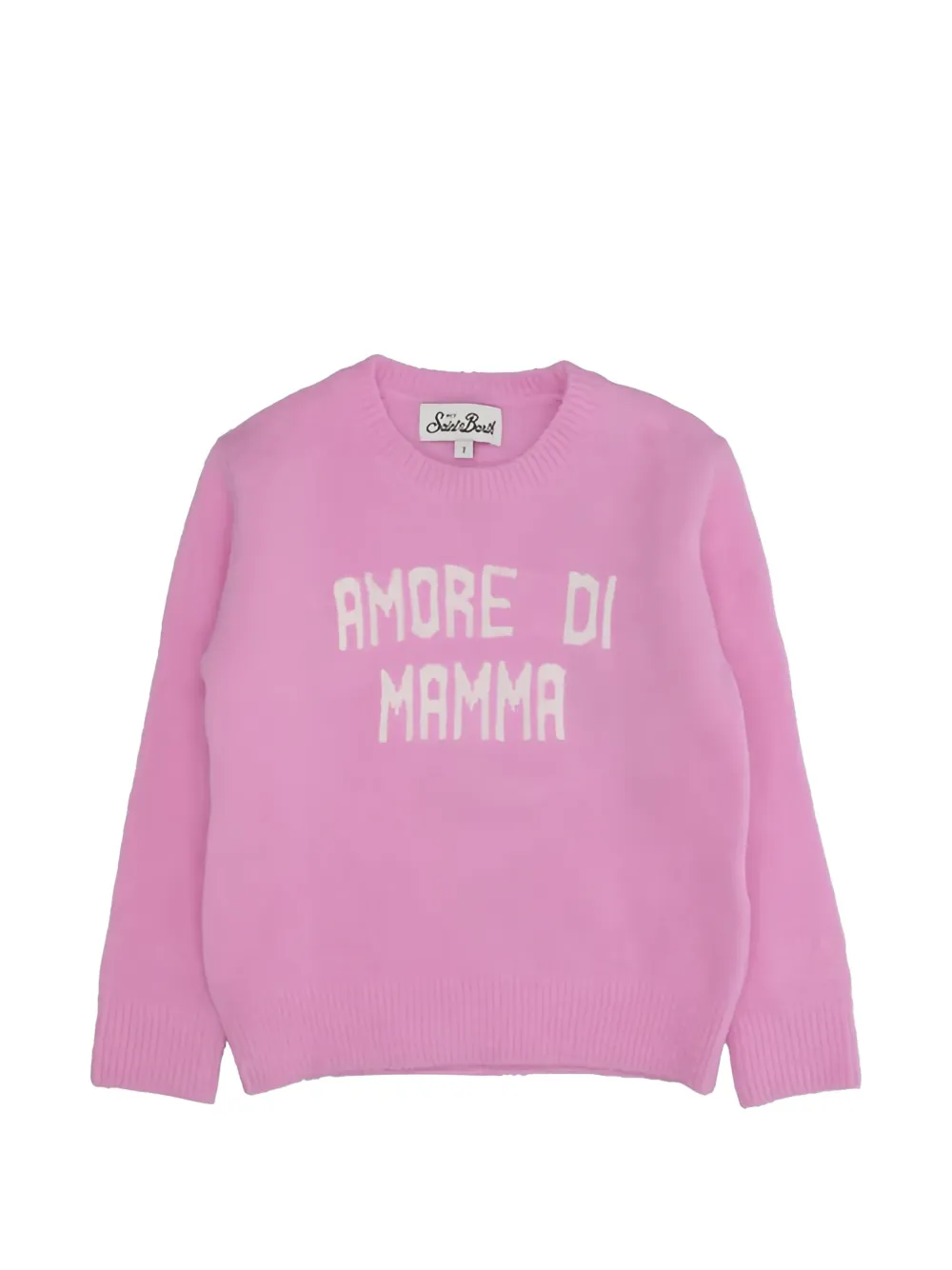 MC2 Saint Barth crewneck print top - Rosa