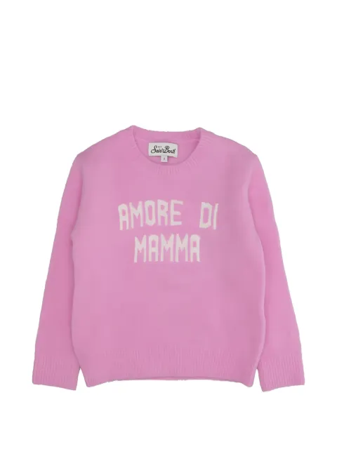 MC2 Saint Barth Kids crewneck print top