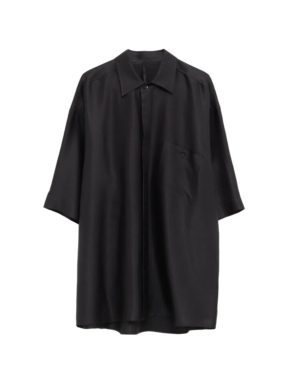 Petar Petrov chest-pocket striped shirt - Nero