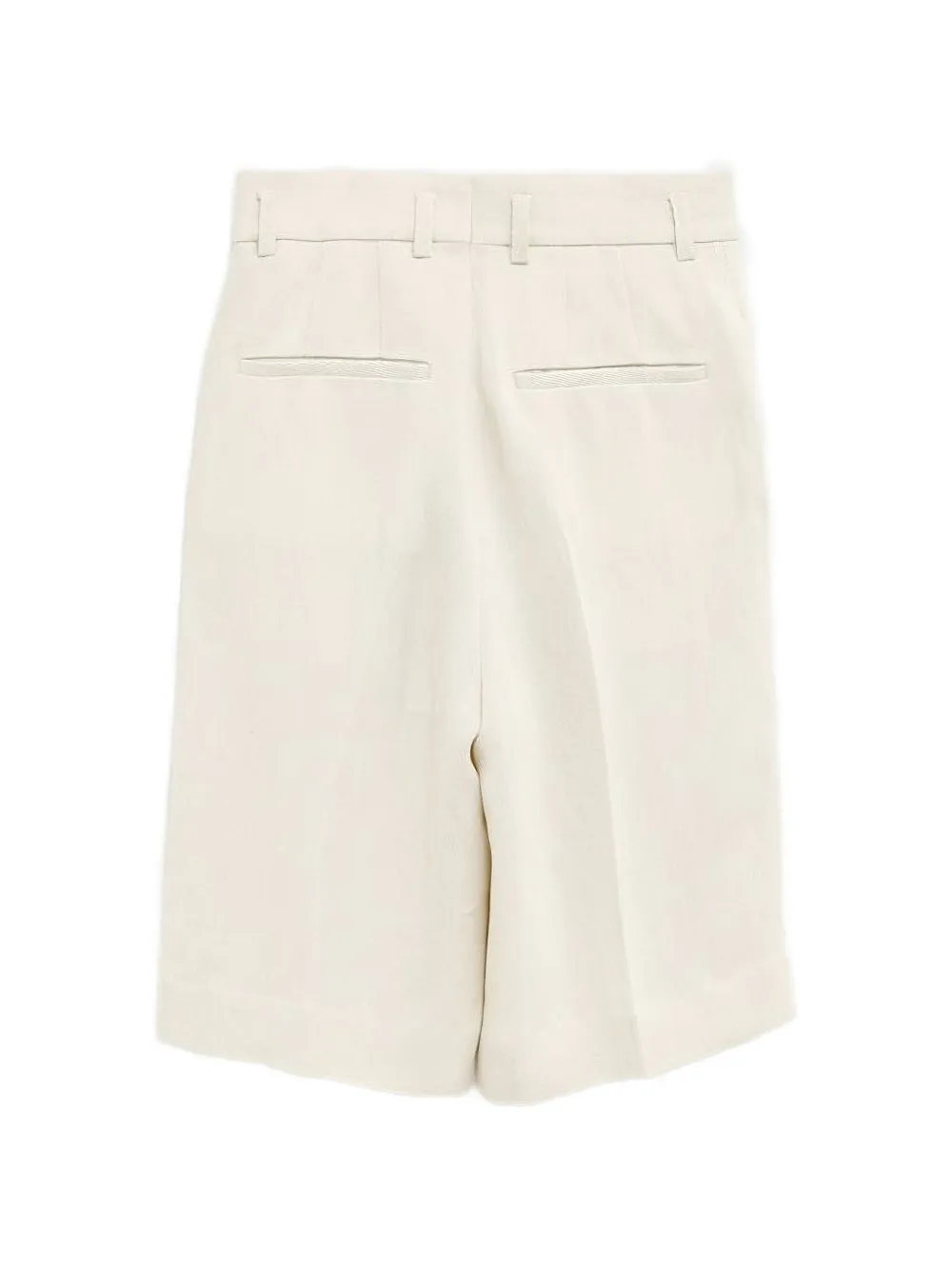  Petar Petrov Pleated Shorts - Neutrals 