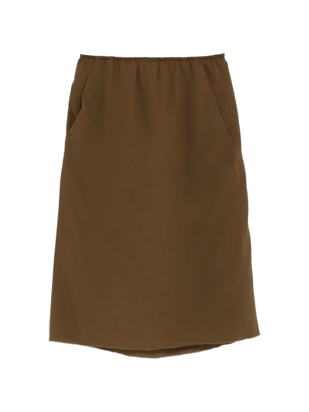 Petar Petrov pockets midi skirt - Marrone