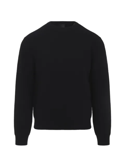 Moncler logo-patch wool sweater 