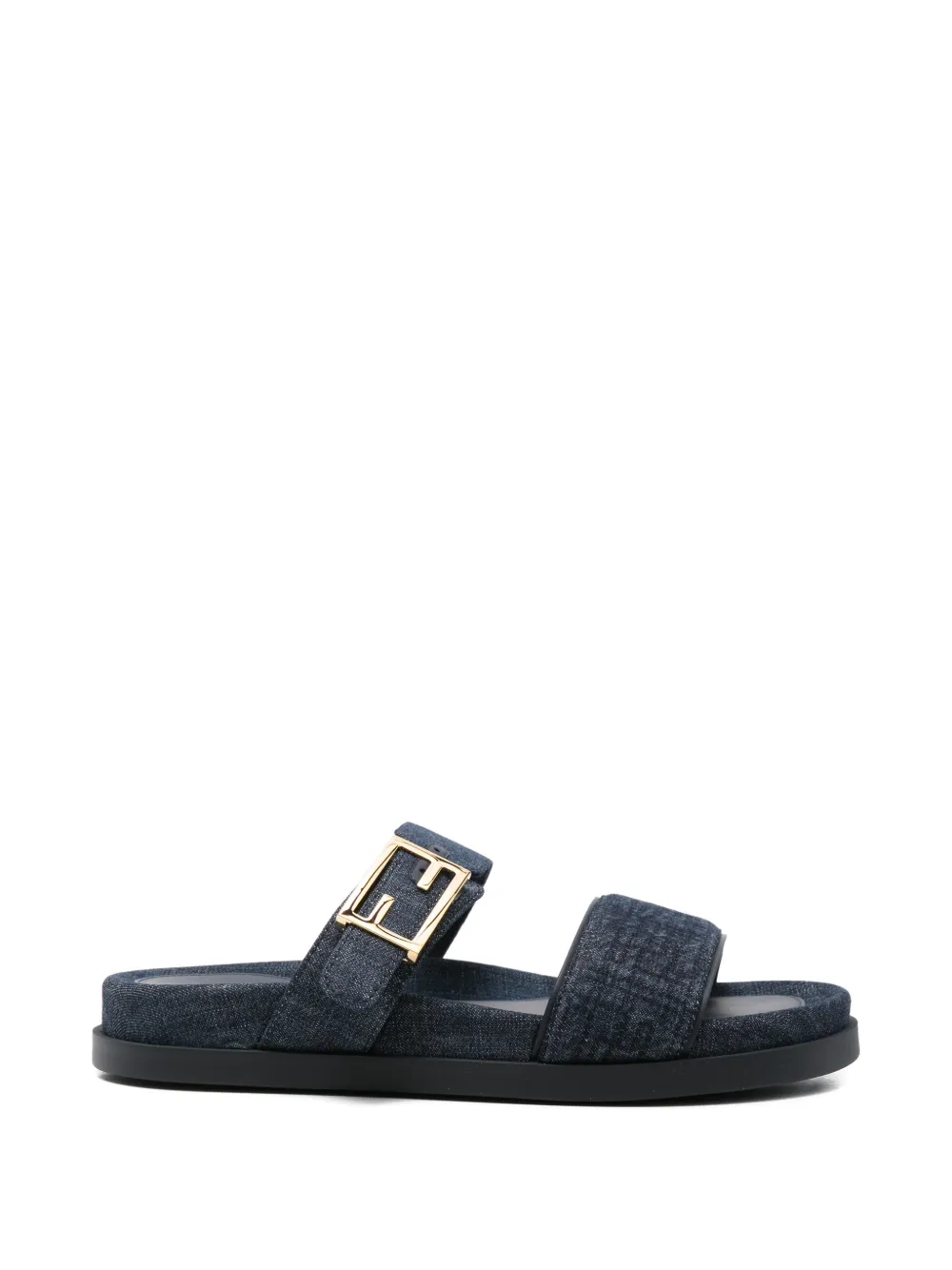 FENDI buckle-strap sandals Blauw