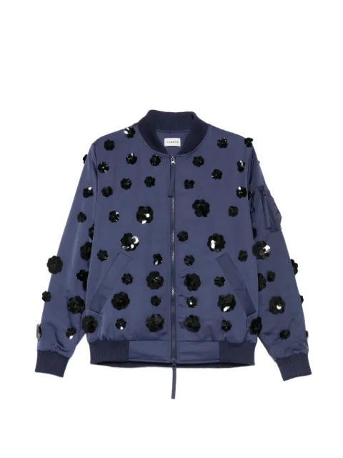 P.A.R.O.S.H. chamarra bomber con bordado floral