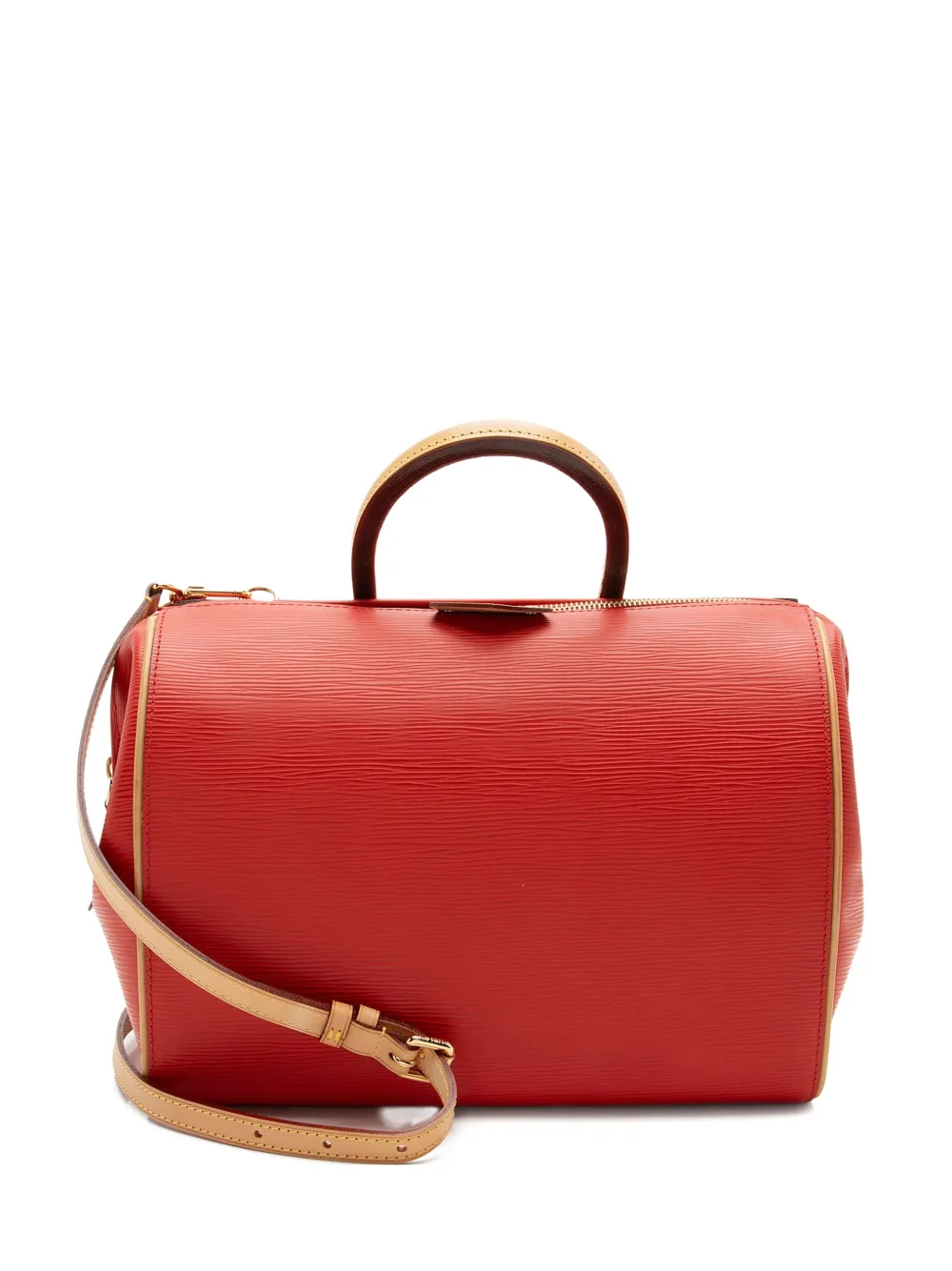 Louis Vuitton Pre-Owned 2014 leather satchel bag - Rosso