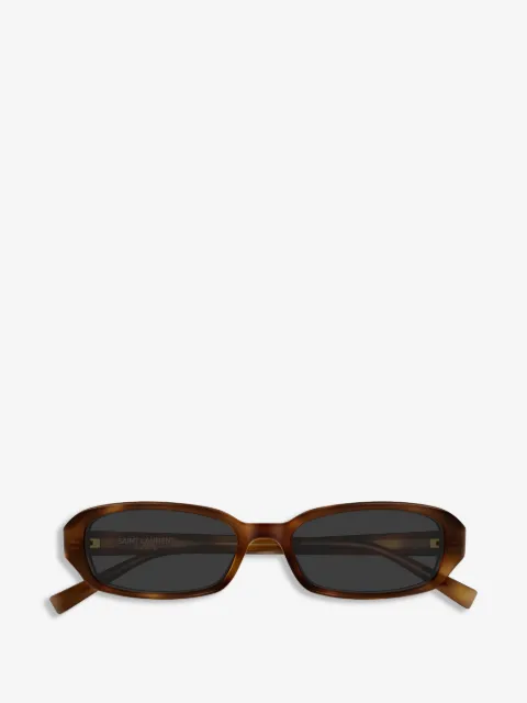 Saint Laurent Eyewear rectangular slim saint laurent sunglasses