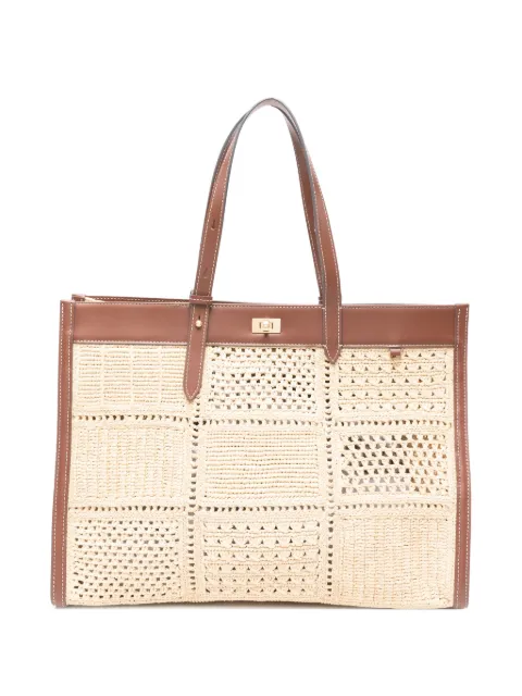 Anya Hindmarch Mortimer logo-detail shoulder bag