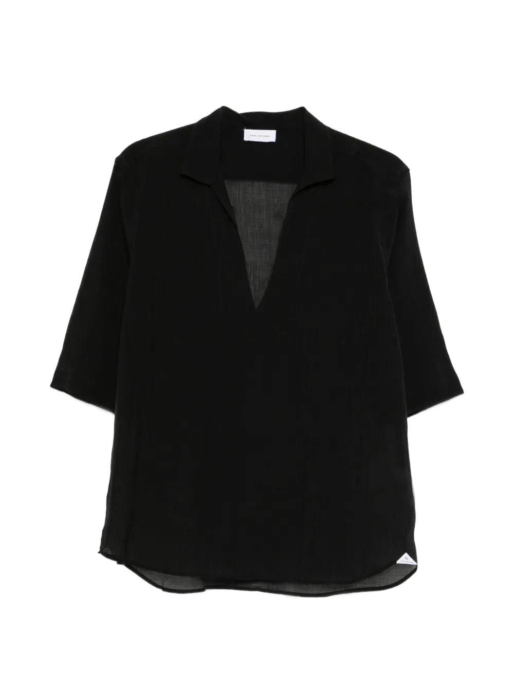 Tagliatore V-neck shirt - Nero