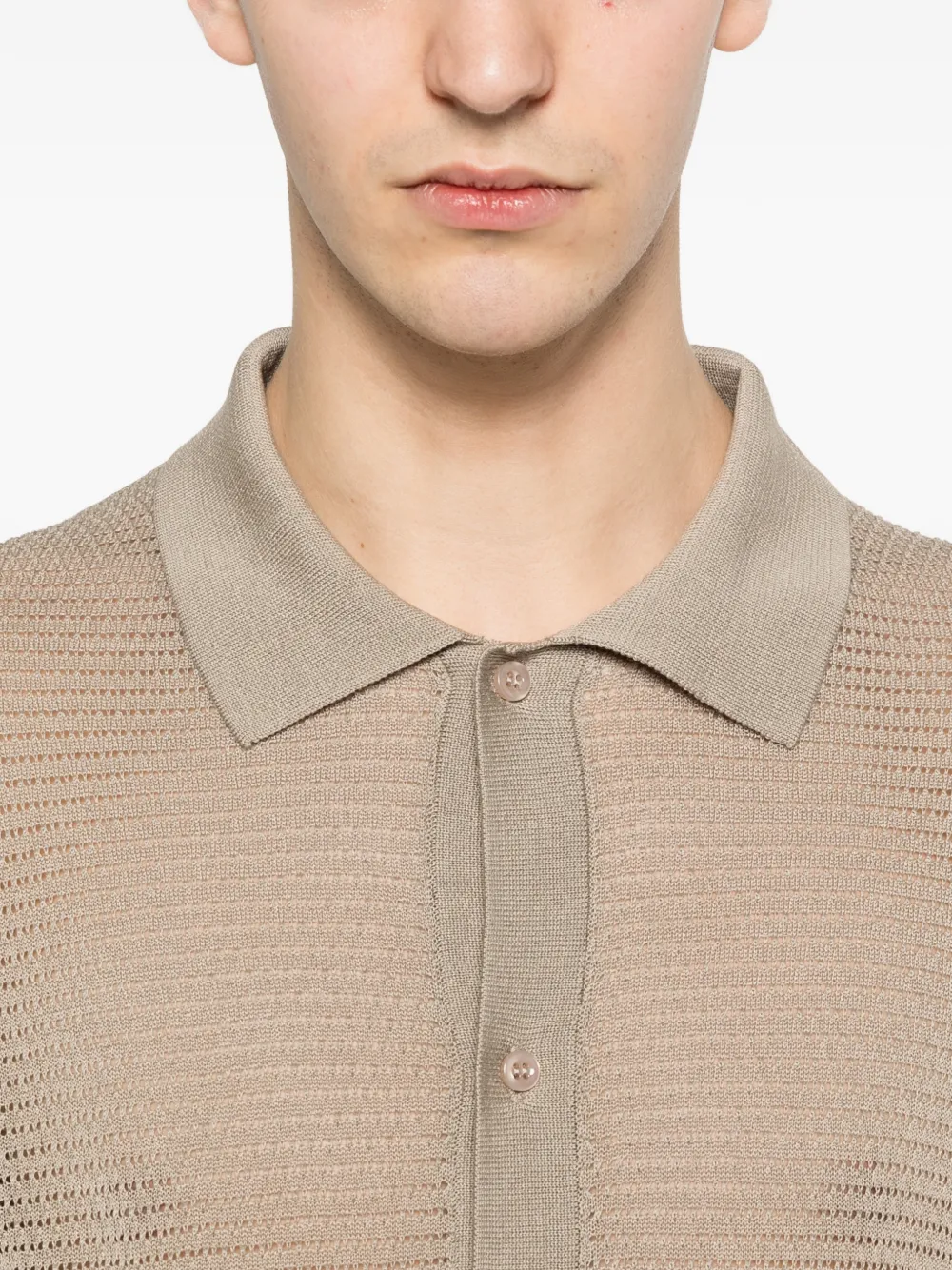 Tagliatore Button-up overhemd Beige