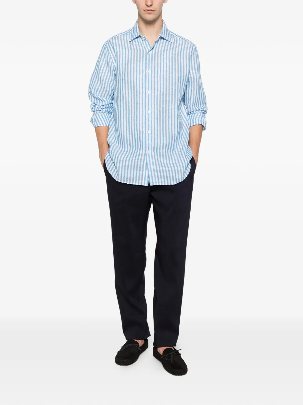 Tagliatore Pantalon Blauw