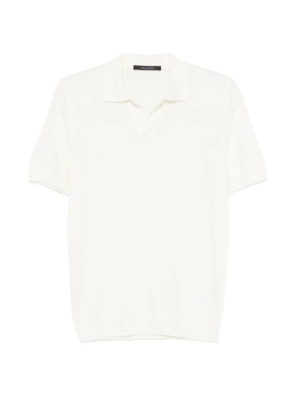 Tagliatore Keith collar polo shirt - Toni neutri