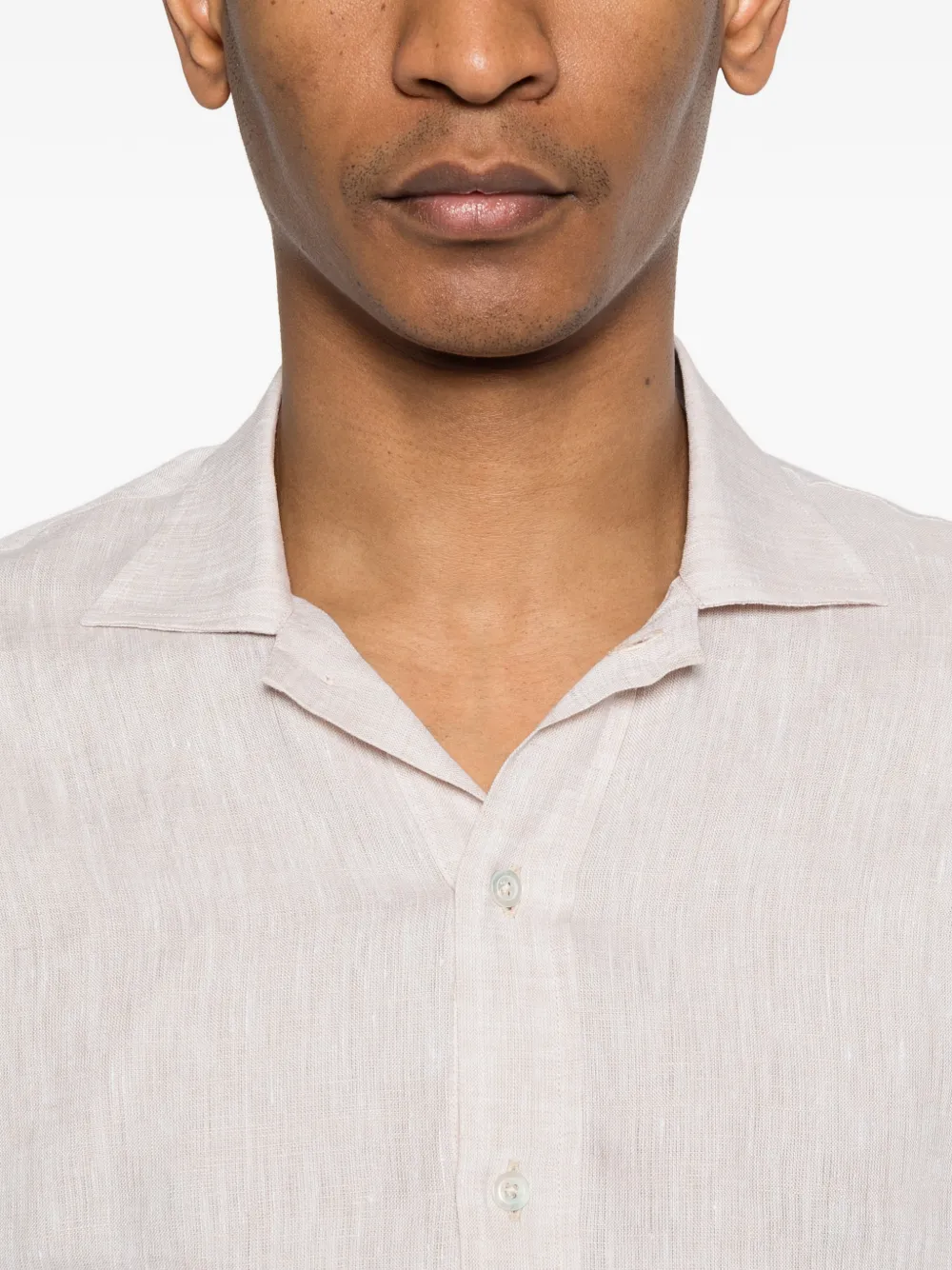 Tagliatore Overhemd met lange mouwen Beige