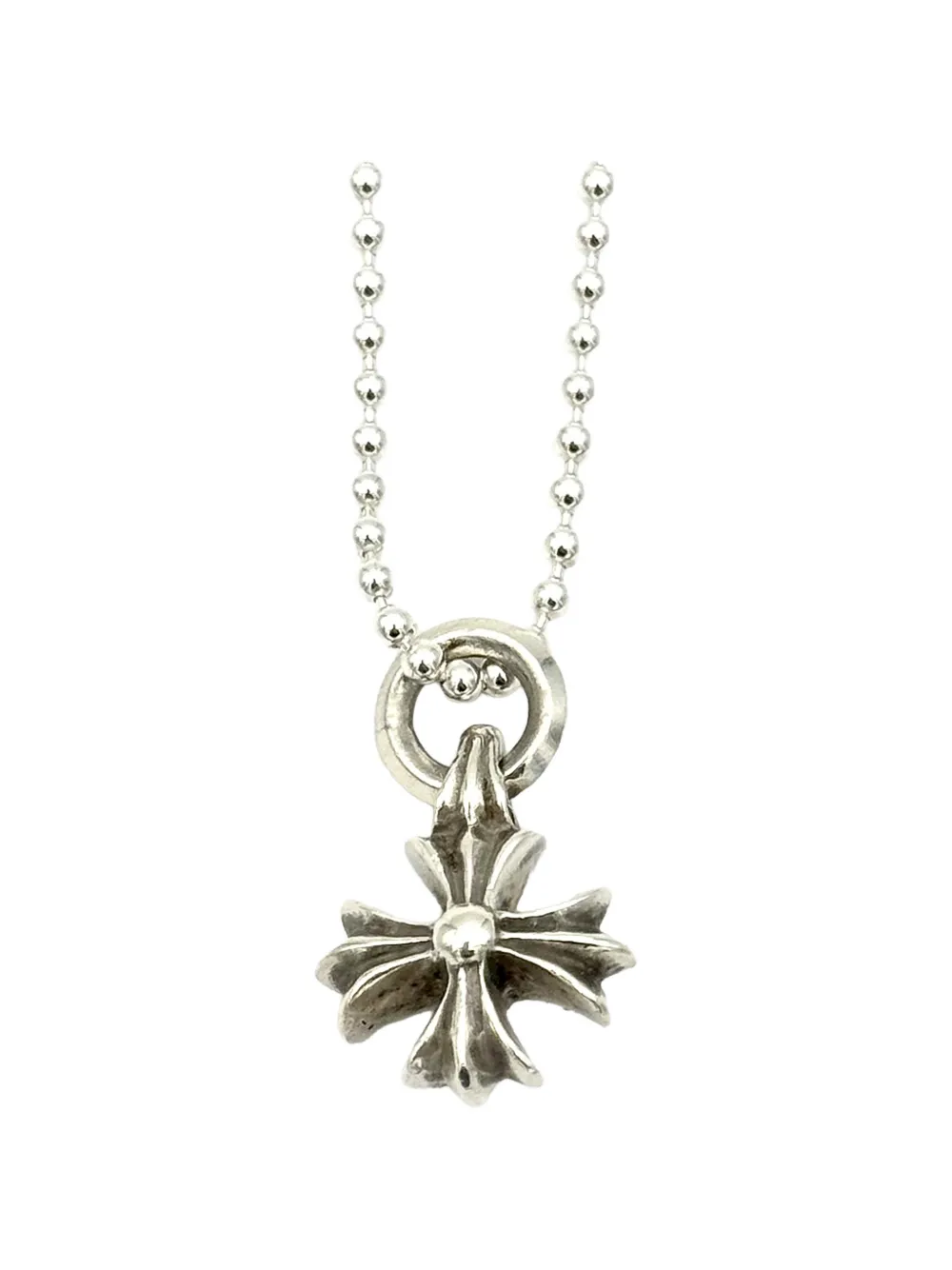 Chrome Hearts Collana a catena CH Plus - Argento