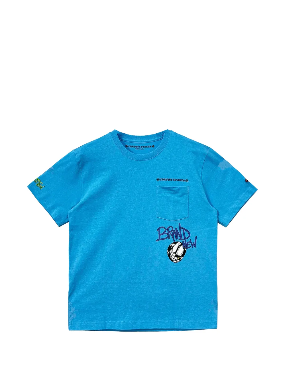 Chrome Hearts T-shirt girocollo - Blu