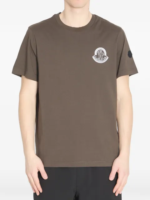 Moncler logo-patch T-shirt
