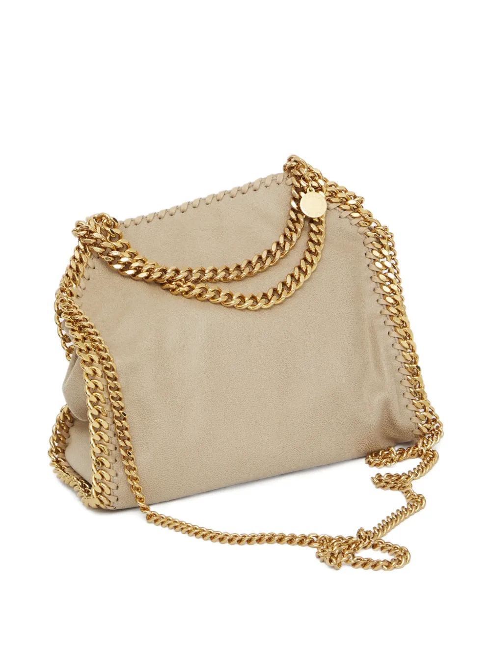 Stella McCartney Falabella mini shopper Beige