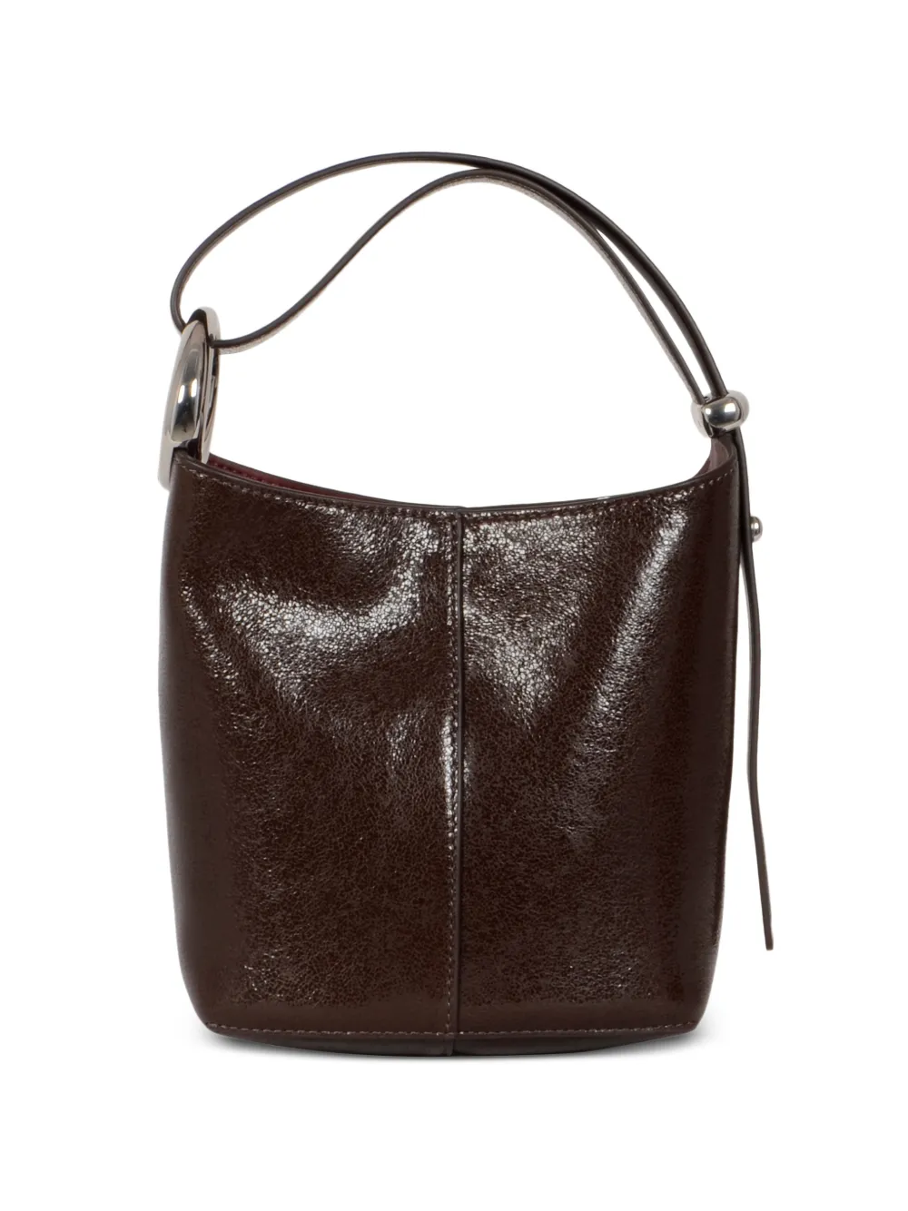 Kate Spade Mini Halo ring detail bucket bag - Marrone