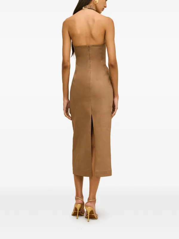 Cult Gaia Estelle Dress - Brown Cult Gaia Estelle Dress - Brown