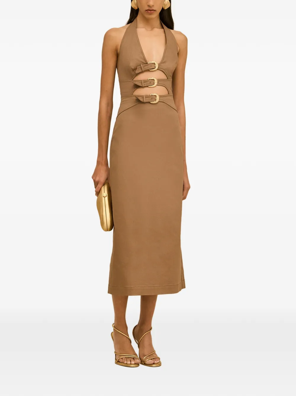 Cult Gaia Estelle dress - Marrone