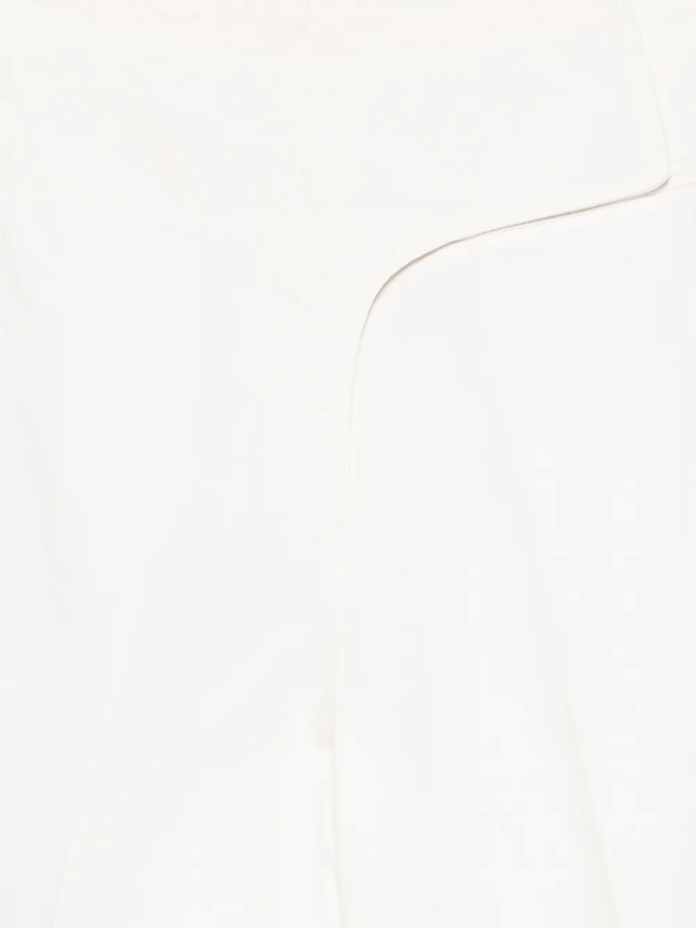 AMI Paris High waist shorts Beige